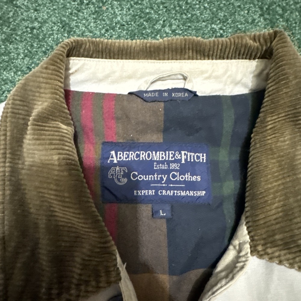 Vintage Hunting Coat Plaid Abercrombie Fitch Country Clothes Men L USA - Picture 2 of 6